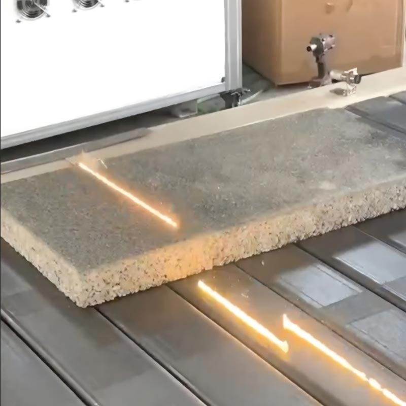 Maszyna do laserowej obróbki powierzchni kostki betonowej