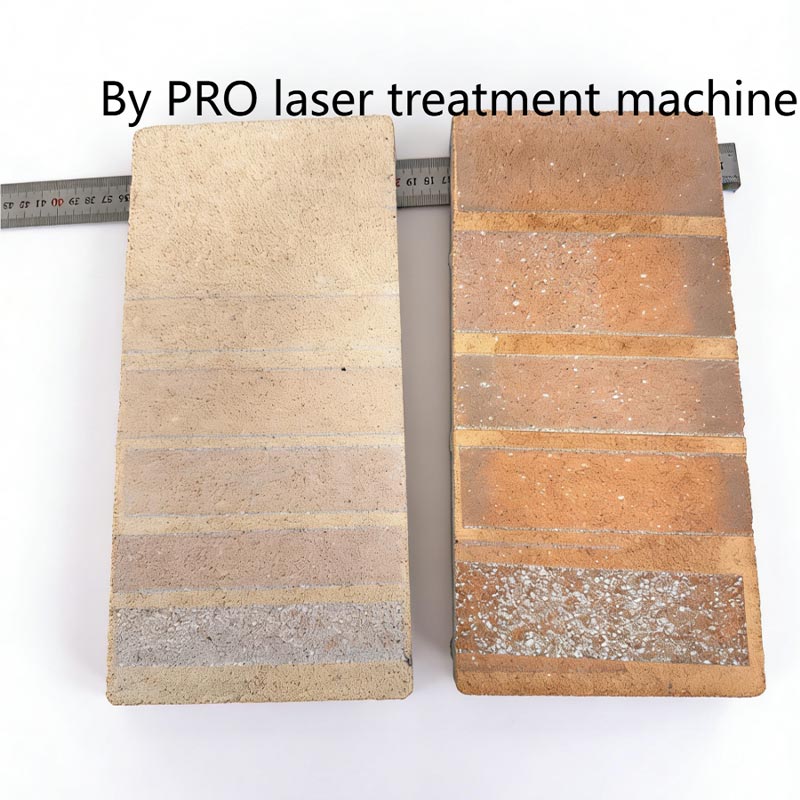 Maszyna do laserowej obróbki powierzchni kostki betonowej