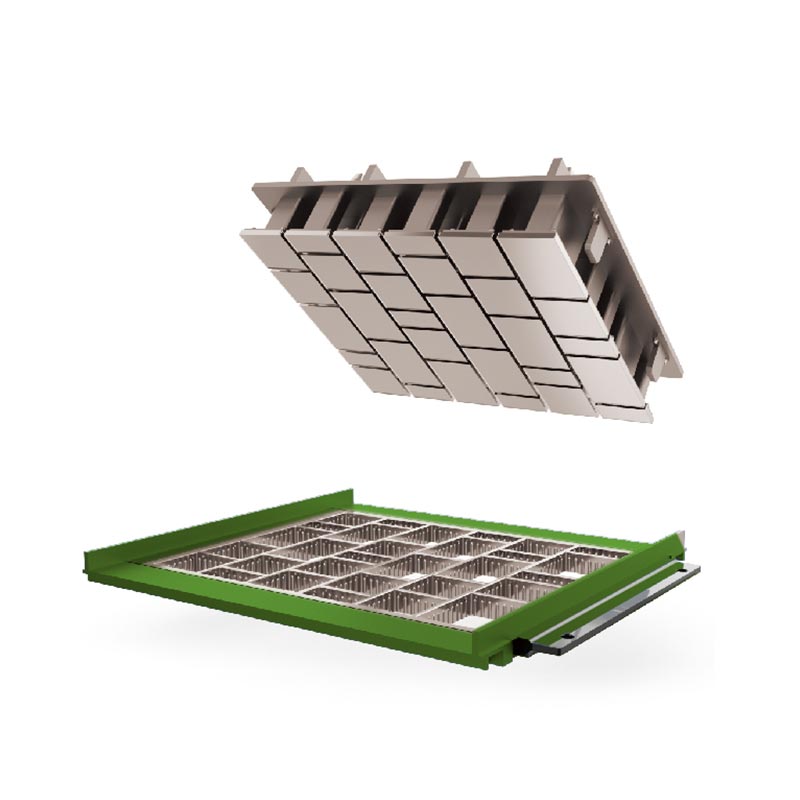 Forma do kostki betonowej z kostki brukowej